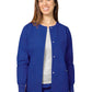 Women's Round Neck Jacket - 602 - Royal Blue