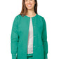 Women's Round Neck Jacket - 602 - Surgical Green