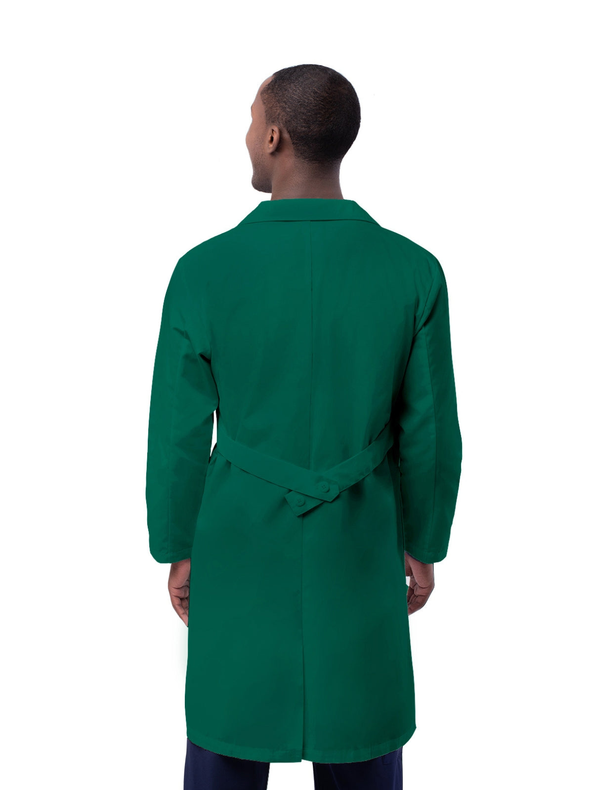 Unisex Five-Pocket 39" Lab Coat - 803 - Hunter Green