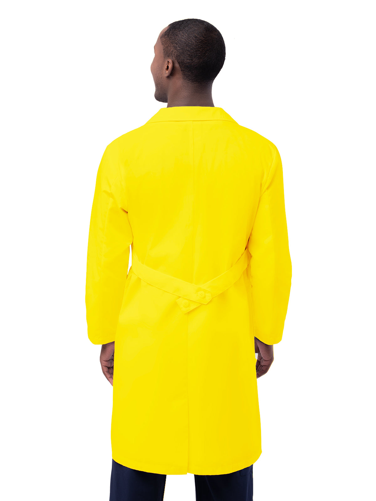 Unisex Five-Pocket 39" Lab Coat - 803 - Neon Yellow