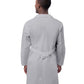 Unisex Five-Pocket 39" Lab Coat - 803 - Silver Gray