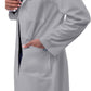 Unisex Five-Pocket 39" Lab Coat - 803 - Silver Gray