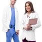 Unisex Three-Pocket 31" Consultation Lab Coat - 805 - White