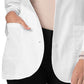 Women's Three-Pocket 30" Princess Cut Consultation Lab Coat - 806 - White