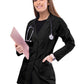 Women's Multi-Pocket 32" Perfection Lab Coat - 811 - Black