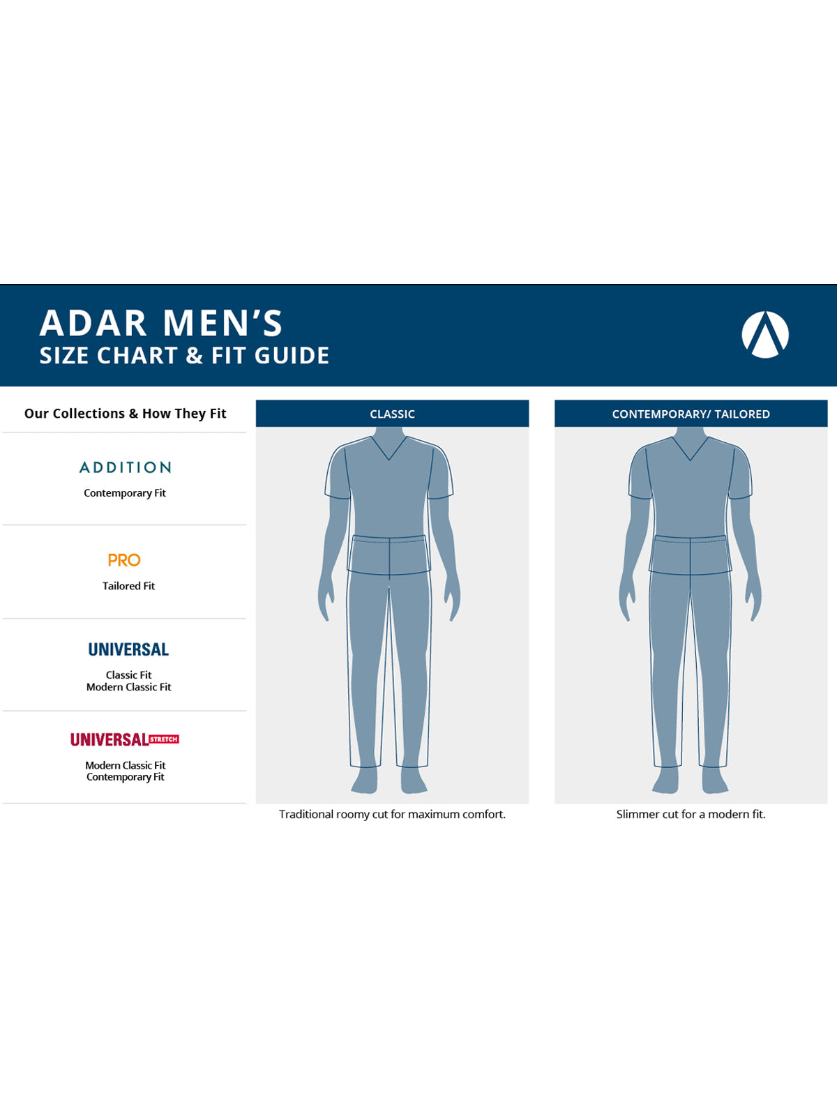 Men's V-Neck Top - A6010 - Royal Blue