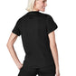 Women's V-Neck Top - P7002 - Black