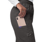 Women's Elastic Drawstring Cargo Pant - S8200 - Charcoal
