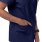 Unisex V-Neck 3 Pocket Top - S8304 - Navy