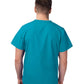 Unisex V-Neck 3 Pocket Top - S8304 - Teal Blue