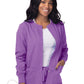 Women's Warm-Up Snap Close Jacket - S8306 - Lavender