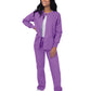 Women's Warm-Up Snap Close Jacket - S8306 - Lavender