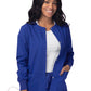 Women's Warm-Up Snap Close Jacket - S8306 - Royal Blue