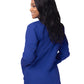Women's Warm-Up Snap Close Jacket - S8306 - Royal Blue