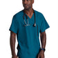 Men's V-Neck Zip Pockets Amplify Top - 0115 - Bahama