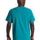 Men's V-Neck Zip Pockets Amplify Top - 0115 - Teal