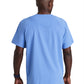 Men's V-Neck Zip Pockets Amplify Top - 0115 - Ciel Blue