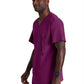 Men's V-Neck Zip Pockets Amplify Top - 0115 - Wine