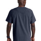 Men's V-Neck Zip Pockets Amplify Top - 0115 - Steel