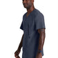 Men's V-Neck Zip Pockets Amplify Top - 0115 - Steel