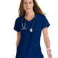 Women's V-Neck Cora Top - 41423 - Indigo (Navy)