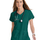 Women's V-Neck Cora Top - 41423 - Hunter Green