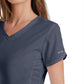 Women's V-Neck Cora Top - 41423 - Steel