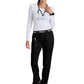 Women's Drawcord Aubrey Pant - 4275 - Black