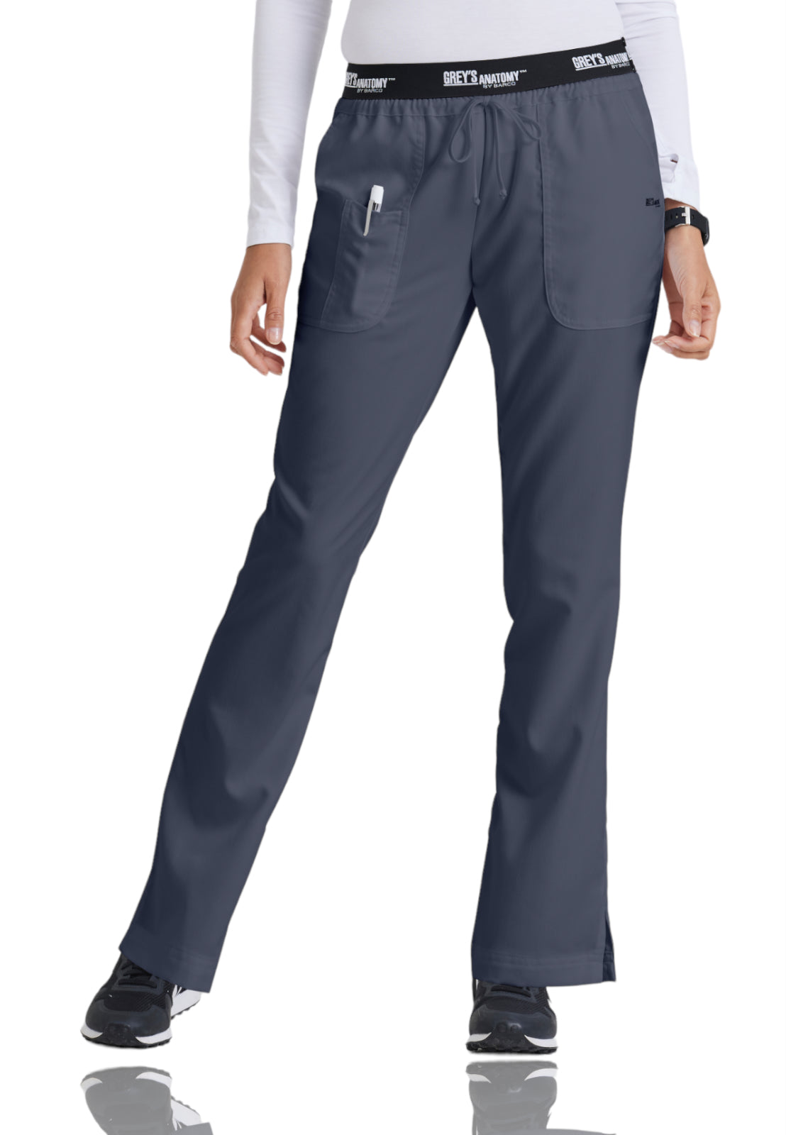 Women's Drawcord Aubrey Pant - 4275 - Steel