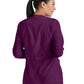 Women's Round Neck Jamie Warm Up Jacket - 4450 - Wine