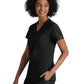 Women's V-Neck Racer Top - 5105 - Black