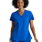 Women's V-Neck Racer Top - 5105 - New Royal