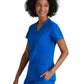 Women's V-Neck Racer Top - 5105 - New Royal