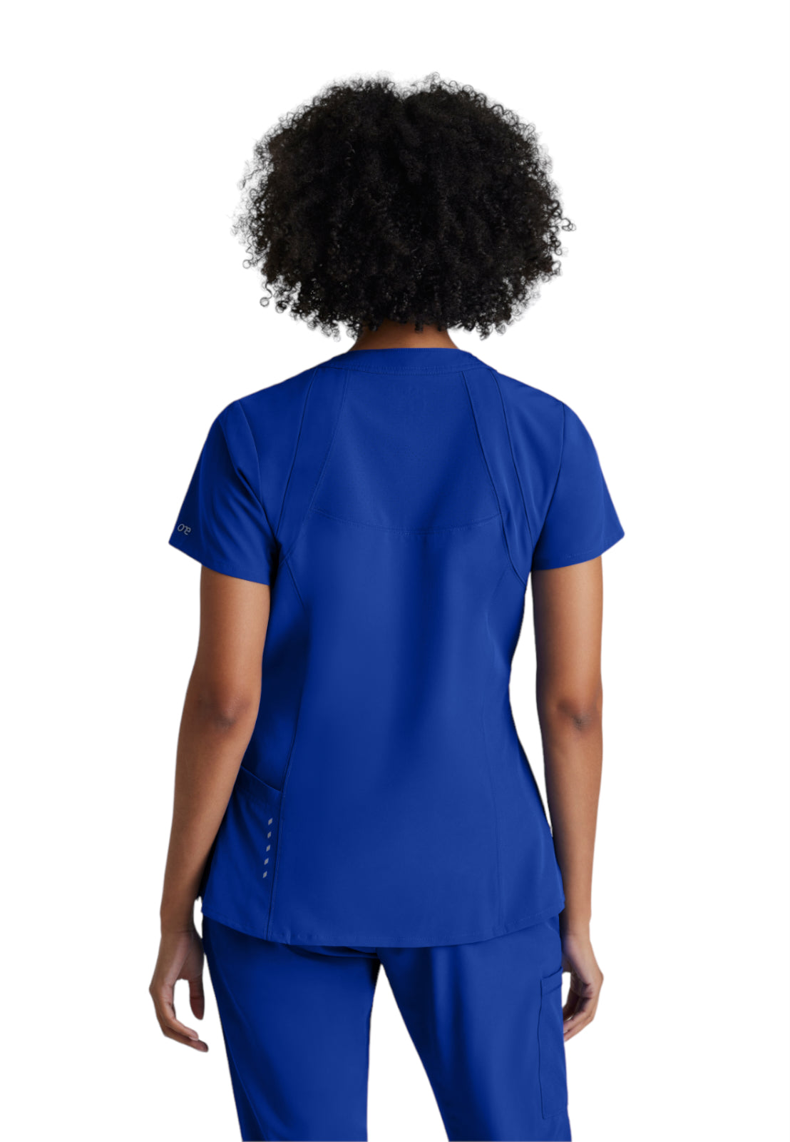 Women's V-Neck Racer Top - 5105 - Cobalt