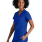 Women's V-Neck Racer Top - 5105 - Cobalt