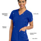 Women's V-Neck Racer Top - 5105 - Cobalt