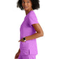 Women's V-Neck Racer Top - 5105 - Helio Purple