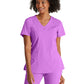 Women's V-Neck Racer Top - 5105 - Helio Purple