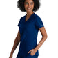 Women's V-Neck Racer Top - 5105 - Indigo (Navy)