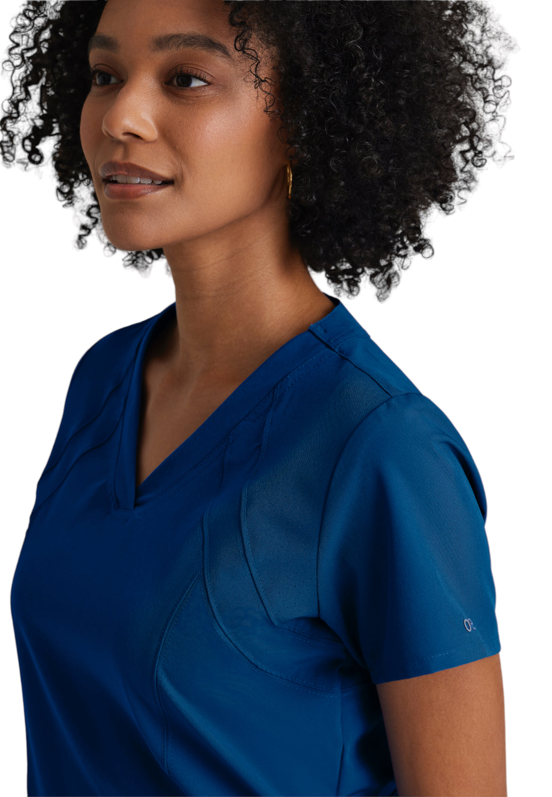 Women's V-Neck Racer Top - 5105 - Indigo (Navy)