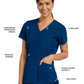 Women's V-Neck Racer Top - 5105 - Indigo (Navy)