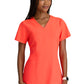 Women's V-Neck Racer Top - 5105 - Neon Flame