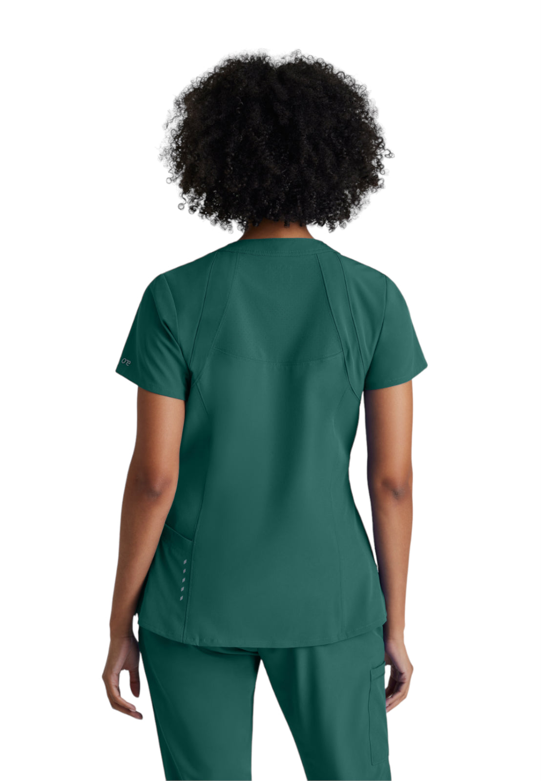 Women's V-Neck Racer Top - 5105 - Hunter Green