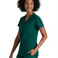 Women's V-Neck Racer Top - 5105 - Hunter Green