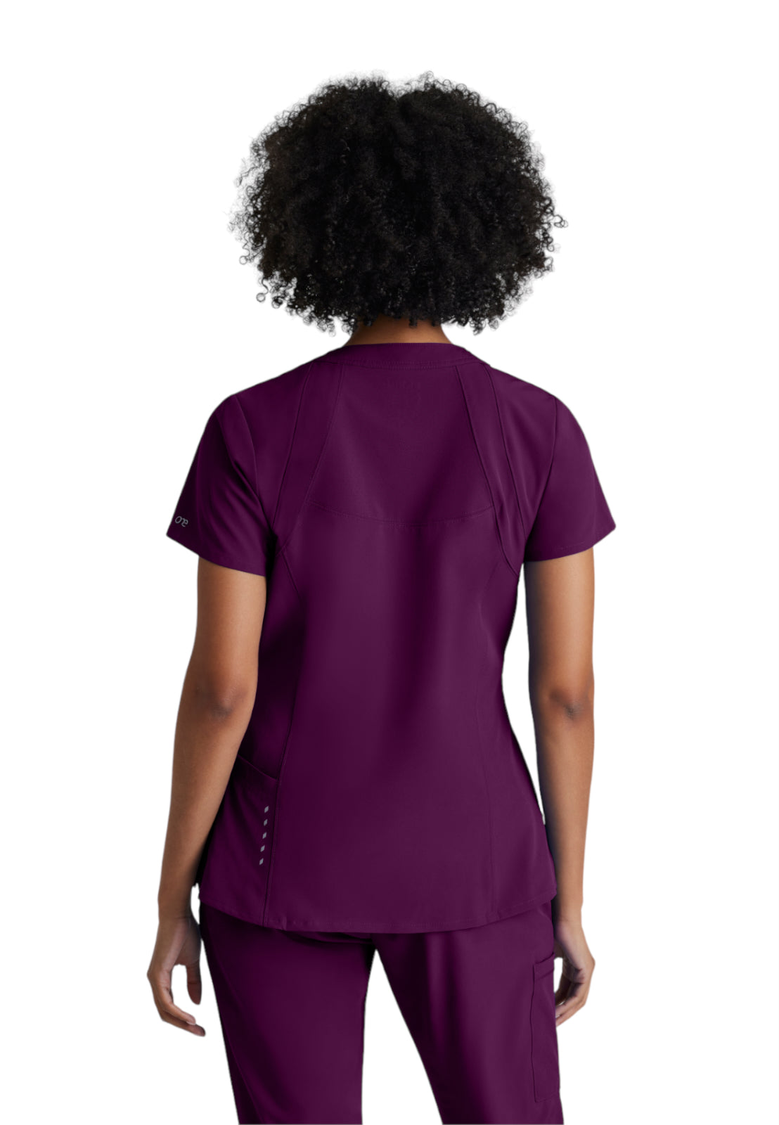 Women's V-Neck Racer Top - 5105 - Wine