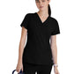 Women's V-Neck Pulse Top - 5106 - Black