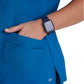 Women's V-Neck Pulse Top - 5106 - New Royal