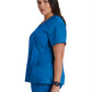 Women's V-Neck Pulse Top - 5106 - New Royal