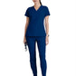 Women's V-Neck Pulse Top - 5106 - Indigo (Navy)