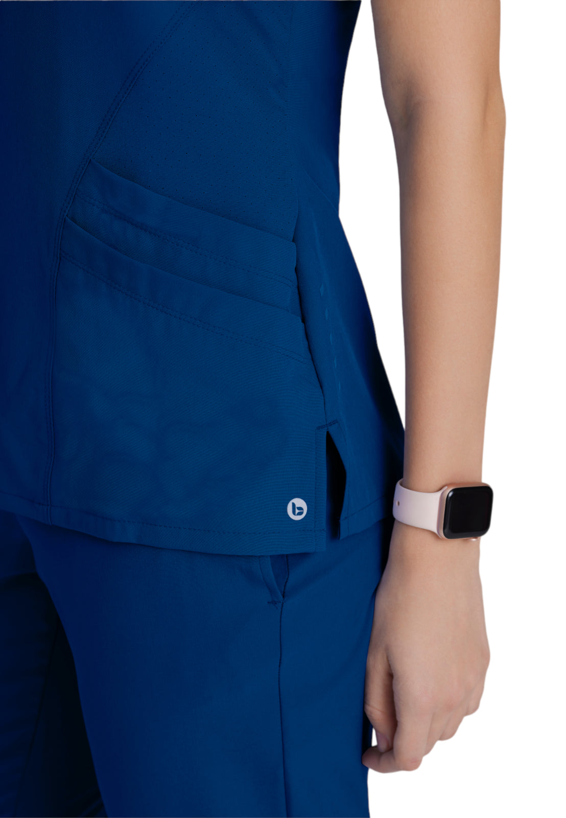 Women's V-Neck Pulse Top - 5106 - Indigo (Navy)